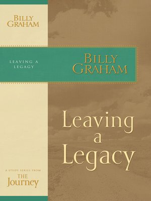 cover image of Leaving a Legacy